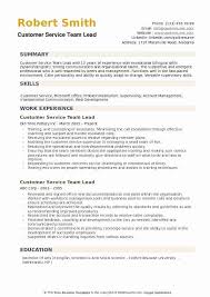 Resume team leader customer service curriculum vitae cv. Team Leader Resume Cover Letter Of Team Leader Resume Example Elegant Customer Service Team Lead Resume Samples Free Templates