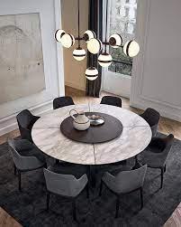 Pin By Nathan Cork Design On E054 Gargalianoi Res Round Dining Room Dining Table Marble Modern Dining Room Tables