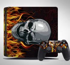Comment dessiner une tete de mort facilement youtube. Sticker Ps4 Tete De Mort Tenstickers
