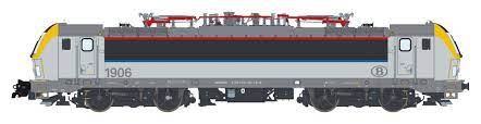 The passenger car, we tried to set up with the image. Ls Models 12751s Spur H0 E Lok 19 Der Sncb Epoche Vi Mit Sound Modellbahnshop Lippe Com