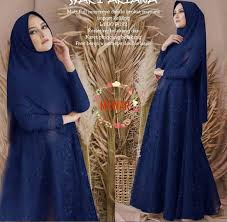 Model baju gamis terbaru 2021: Model Gamis Brokat Terbaik 2021 Desain Mewah Dan Modern Model Baju Terbaru