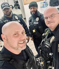 Today, while many of us are celebrating with family and friends, Sergeant  Edwards and Officers Barnett, Freeman, and Barage are