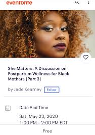 She Matters: Postpartum Wellness for Black Mothers