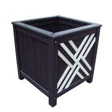 And i am in love with it! Outdoor Modern Unique Black Flower Box Wood Planter Boxes With Lattice Deck Buy Wood Flower Boxes Planter Outdoor Planter Product On Alibaba Com
