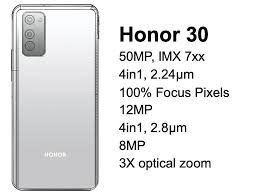 Smartfon Honor 30 Poluchit Chipset Kirin 985 I 50 Mp Kameru Ot Sony Mobile Review Com Novosti