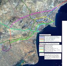Compartir cualquier lugar, el tiempo, calles, carreteras y edificios, ciudades listas. Alicante Metropolitan Area Of Alicante Elche Gifex