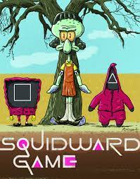 8.5 X 11 SQUIDWARD GAME Fan Art Print Squid - Etsy