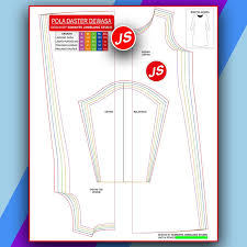 Buat teman teman pemula yang baru belajar menjahit silahkan pesan pola lewat wa 089662106311. Pola Jiplak Daster Dewasa 5 In 1 Pola Baju Jamblang Studio Shopee Indonesia