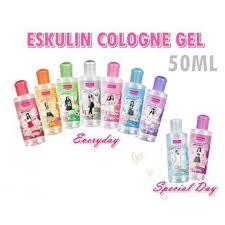 Packagingnya gemes berbentuk kupu2 dan warna ungu kesukaanku. Kecil 50ml Parfum Eskuline Cologne Gel Eskulin Gel With Moisturizer Lazada Indonesia