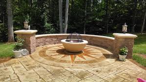 We are so blessed that the previous owners put the time and effort into designing a beautiful outdoor oasis. Outdoor Fire Pits Pictures Gallery The Concrete Network