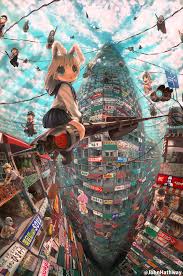 Anti-Gravity World, John Hathway, 2010 : r/Art