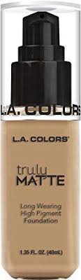Explore our beige skintone foundation range and find your perfect foundation shade with the no7 match made service. L A Colors Truly Matte Foundation 008555793548 Soft Beige 1 Count Ninthavenue Europe