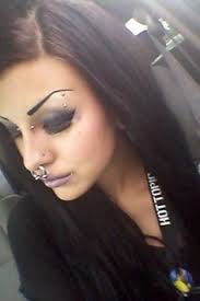 African American goth model, Black Silk