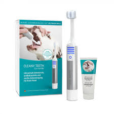 cleany teeth ultraschall zahnburste fur hunde starter kit