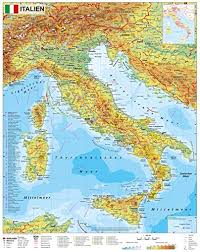 Der stiefel, wie italien von seinen bewohnern liebevoll genannt wird, erstreckt sich über 1.300 kilometer von der gebirgskette der alpen bis zum mittelmeer. Italien Physisch 1 1 600 000 Wandkarte Poster Stiefel Heinrich 9783869610269 Amazon Com Books