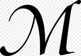 Download in under 30 seconds. Letter M Alphabet Clip Art Png 979x685px Letter Alphabet Area Black Black And White Download Free