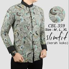 Check spelling or type a new query. Jual Do Cbl359 Baju Kemeja Batik Pria Slim Fit Model Kerah Koko Lebaran Kota Bandung Discoverofficial Tokopedia
