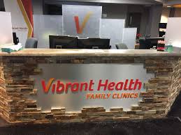 Lobby Signage At A Healthcare Clinic In River Falls Wi Business Signage Signage Sign Design