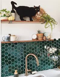 11 Kitchen Backsplashes To Wow Your Guests Kitchen Tiles Design Hexagon Tile Backsplash Beautiful Kitchens