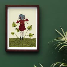 The Nonsense Maker Art Prints Girls Wall Art Art