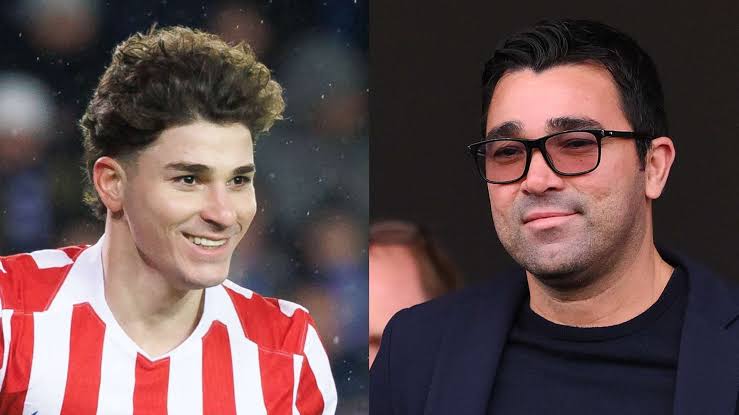 Julian Alvarez apologises! Star striker makes STUNNING U-turn and admits 'mistake' to Atletico Madrid team-mates after failed Barcelona transfer push | Goal.com