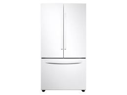 We checked to make sure the water line to make sure there were no kinks in it. 28 Cu Ft Large Capacity 3 Door French Door Refrigerator With Internal Water Dispenser In White Refrigerators Rf28t5101ww Aa Samsung Us