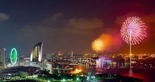 New Years Eve In Yokohama New Year Fireworks New Years Eve Fireworks Japanese New Year