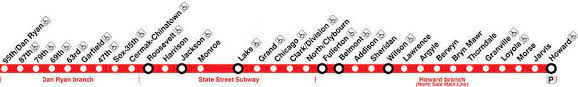 Chicago (cbs) — chicago transit authority red and purple line service was halted north of. Chicago L Org Operations Lines Red Line