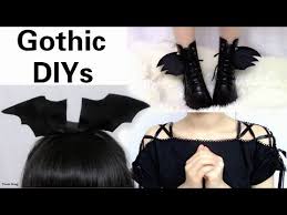 I have in the past, but these days, i prefer to save my minimal sewing time, energy. 3 Easy Gothic Diy Diy Wing Shoes Diy Bat Headband Diy Off Shoulder Lace Up Shirt Stirnband Selbstgemacht Modeideen Gothic Schuhe