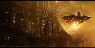 Jupiter ascending is a 2015 space opera film written and directed by the wachowskis. Artstation Titus Abrasax Planet Jumper Leaving Docking Bay From Jupiter Ascending George Hull