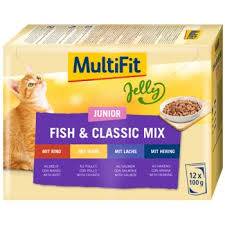 Check spelling or type a new query. Multifit Junior Jelly Fish Classic Mix Multipack 12x100g Fressnapf