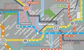 Here S The Mindblowing La Rail Map Of The Future From Her Map Route Map The Neighbourhood