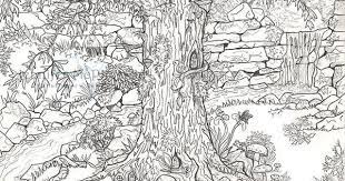 I didnt realize how relaxing it is. Fairy Garden Coloring Page For The Little Ones And Grown Ups Coloring Pages For Teenagers Flower Drawing Drawing Pattern