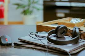 (no, we didn't get it wrong.) a simple lift transforms the alita from coffee table to laptop table. Hd Wallpaper Black Headphones On Laptop Computer Electronics Headset Coffee Table Wallpaper Flare