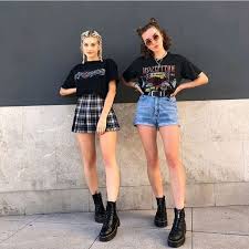 Follow Altgirl Alternative Style Grunge Style Gothic Style Grunge Girl Grunge Outfits Alternative Girl A Grunge Skirt Outfit Grunge Skirt Summer Grunge Outfits Fashion grunge outfit inspiration board with stylish images and products against a grunge background.