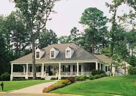 Acadian Style Home With Wrap Around Porch In Alabama Acadian Style Homes Ranch House Plans House Exterior