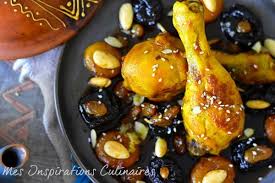 Tajine De Poulet Aux Pruneaux Le Blog Cuisine De Samar Recette Tajine Poulet Tajine Poulet Aux Pruneaux