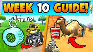 Fortnite battle royale 3.3 where all supply llamas drop are located (map with locations). Fortnite Week 10 Challenges Guide Vehicle Timed Trials Camel Location Battle Royale Season 6 Youtube