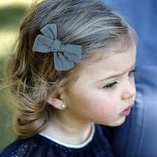 Amazon.com : 3.2'' Girls Dark Blue Linen Hair Bows Clips