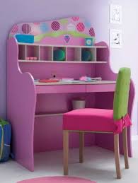 Study Desk Ideas For Kids Kids Desk Design Ideas For A Colorful Study Space Purple Green And Pink Color Desk Kids Study Desk Study Desk