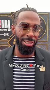 Throwback to when Mike Conley raved about Marc Gasol winning his first  championship. Tag someone you ride this hard for ⤵️❤️ @CampsScott