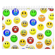 Emoji Faces Funny Custom Small Calendar Small Calendar Emoji Emoji Faces