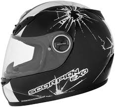 Scorpion Exo 400 Impact Full Face Helmet Black