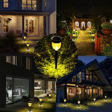 Nice Led Solar Path Lights Outdoor Landscape Lighting Solar Pathway Lights Outdoor Solar Lights