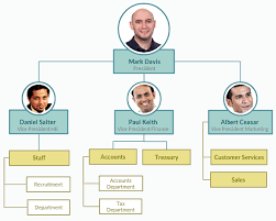 org chart with pictures to easily visualize your