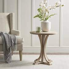 Round accent table can be used for anything. Martha Stewart Fatima Round Accent Table Zola