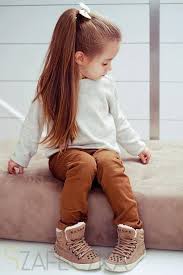 Little Girl With Long Hair Kids Outfits Baby Girl Fashion Kids Fashion