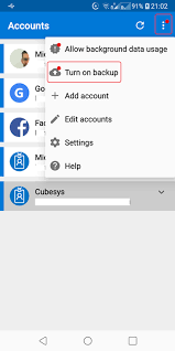 Microsoft outlook for android (free). Security You Can Now Backup Your Microsoft Authenticator Application