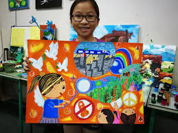 2017 Lions Club World Peace Art Contest Village Art Enrichment Corner Facebook International peace day drawing, international peace day poster, peace day drawing, peace day drawing easy, peace day. 2017 lions club world peace art contest