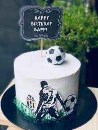 Wasn't the only guest at his dad's 31st birthday party. Eat N Treats Cr7 Inspired Football Theme Cake For A Die Facebook